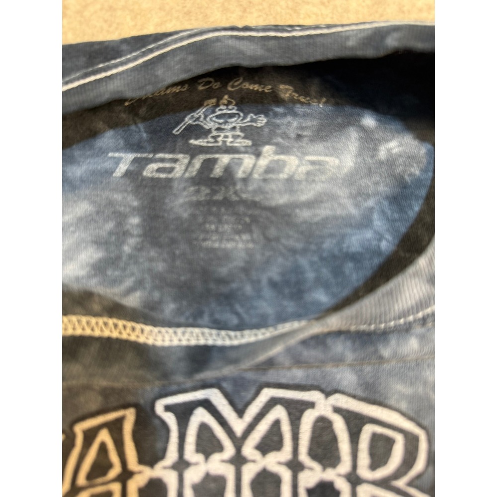 Tamba Surf Company Kauai Hawaii Tie Dye Graphic T-Shirt Mens 2XL Gray Black - Picture 3 of 5